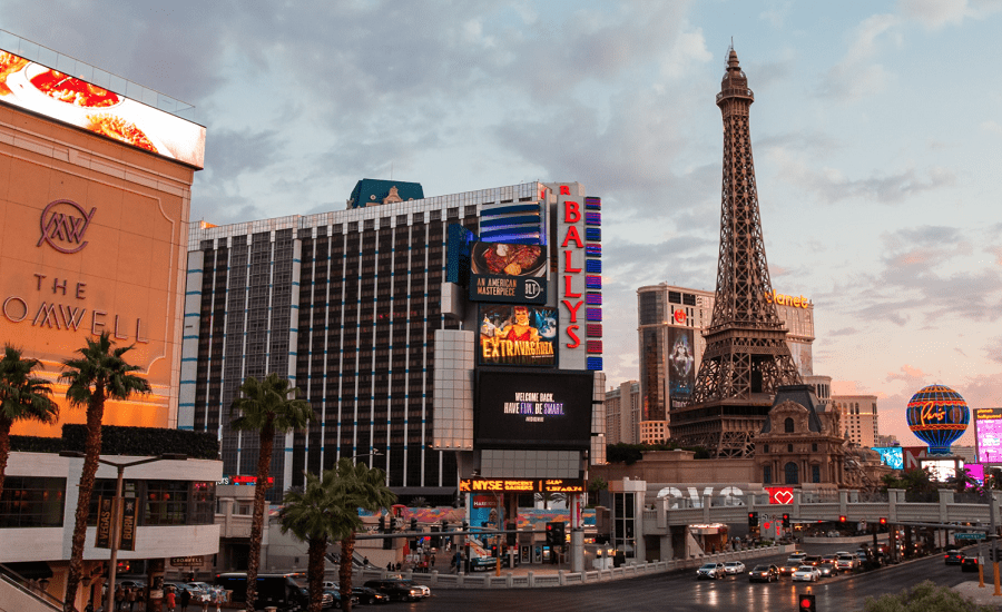 Tournoi de poker à grande échelle à Las Vegas 