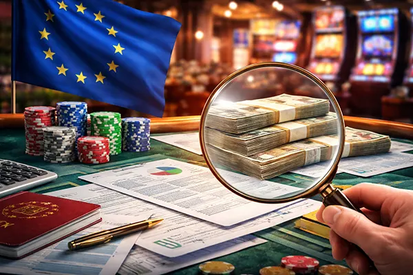 Controlo financeiro casino