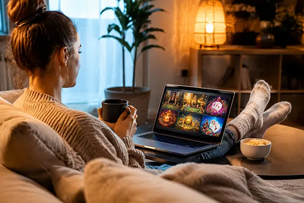 Sesión de casino equilibrada