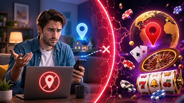 Controllo della geolocalizzazione nel casinò online